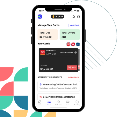 OneCredit - Track your credit cards.
